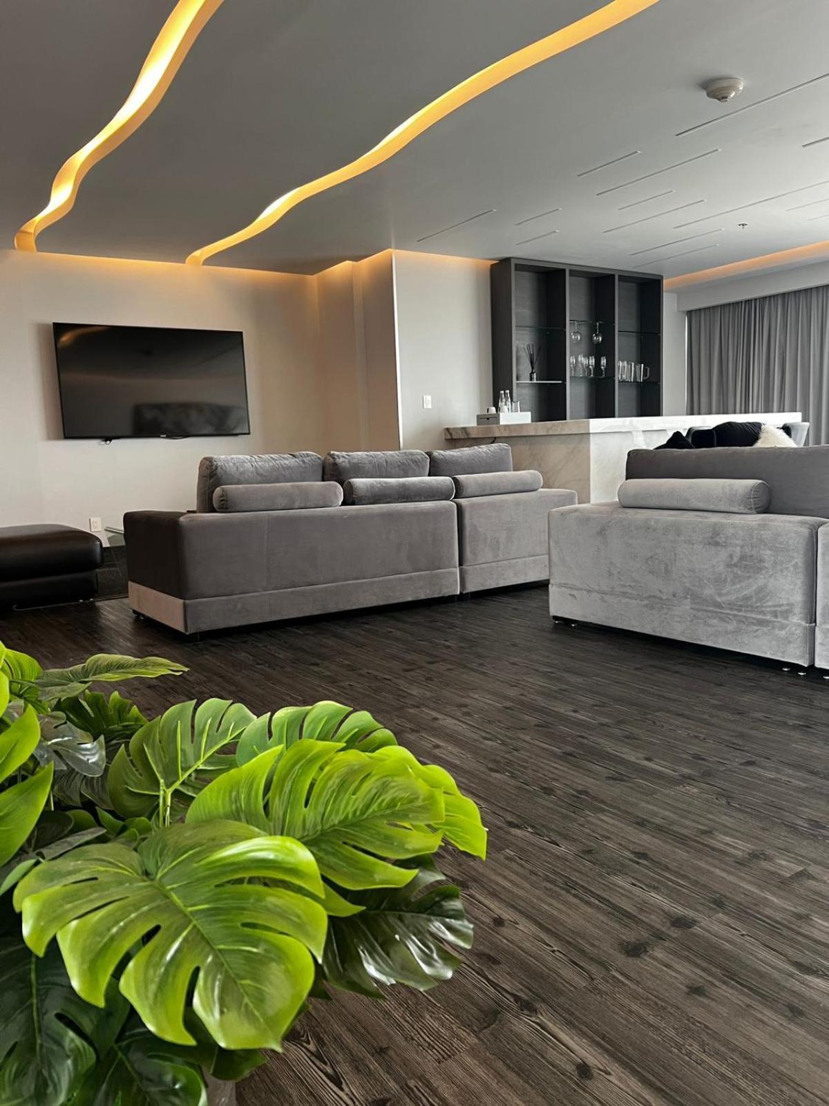 Baruk Guadalajara Hotel De Autor Экстерьер фото A 3D rendering of a living room